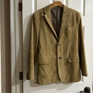 Men’s sports coat.  Tan.    38  regular